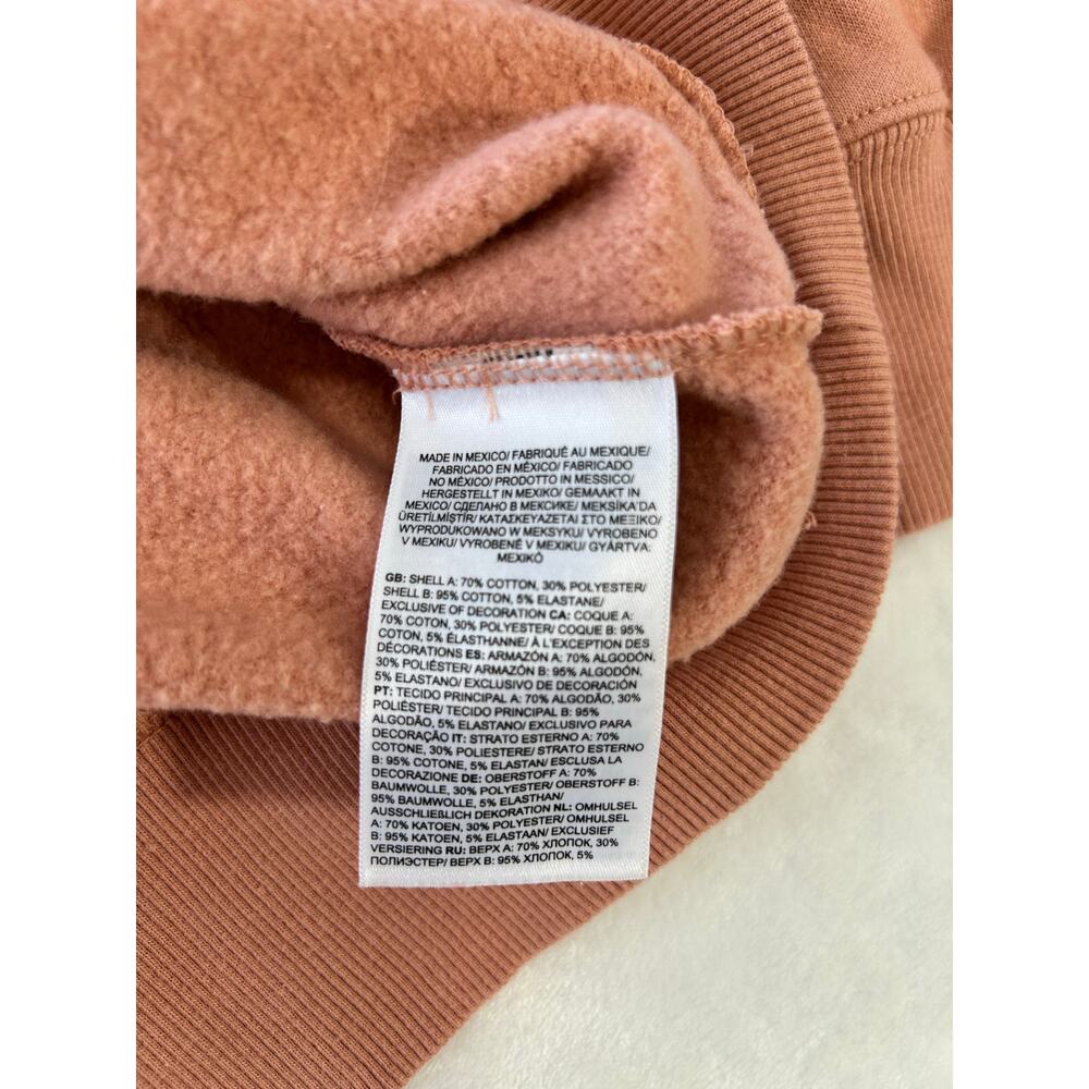 The North Face Women's Salmon Pink Hoodie Pullover Casual Comfort Medium - Picture 5 of 9